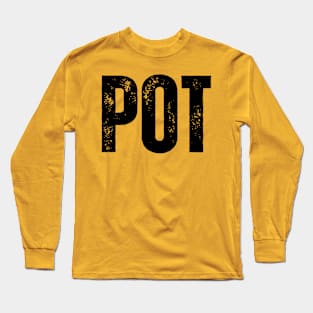 POT - Vintage typography Long Sleeve T-Shirt